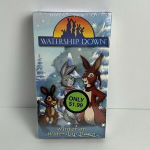 Watership Down Goodtimes 1999 VHS 70s Environmental Animation Rabbits Rare New